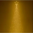 MAGIC ALBERO CON STELLA COMETA MT 3 CON 290 LED A 360GRADI, 8 GIOCHI DI LUCE E TIMER ON-OFF